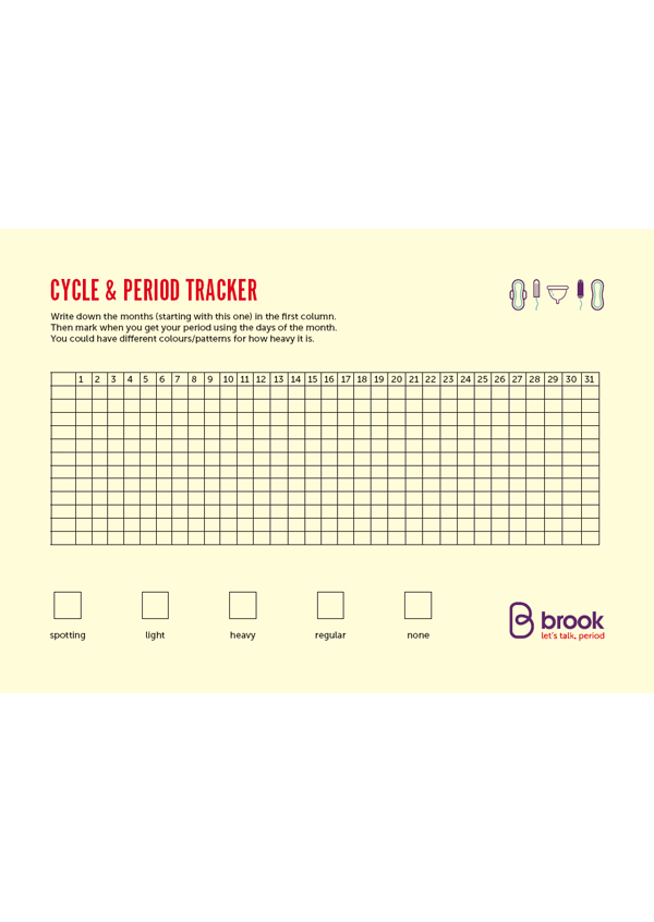 Brook Period Tracker
